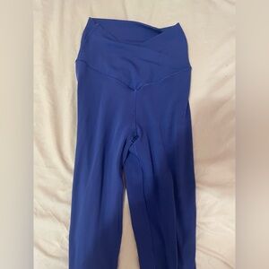 Aerie blue flared leggings